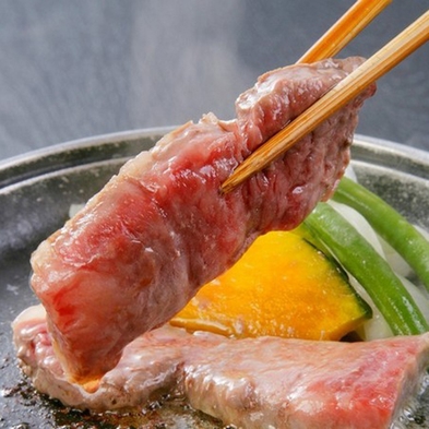 福井県ブランド若狭牛ステーキ＆旬の海鮮を楽しむコース
